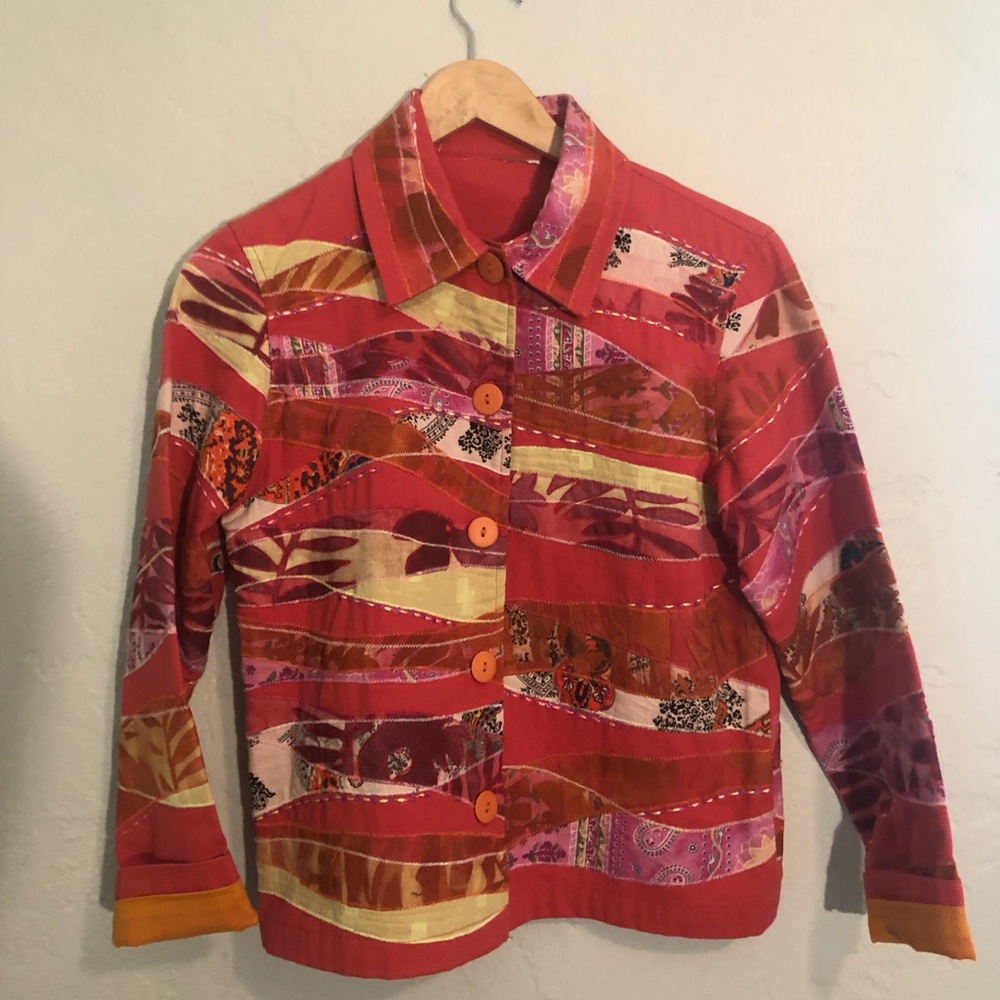 Patchwork Funky Hippie Jacket, Great For Festival… - image 5